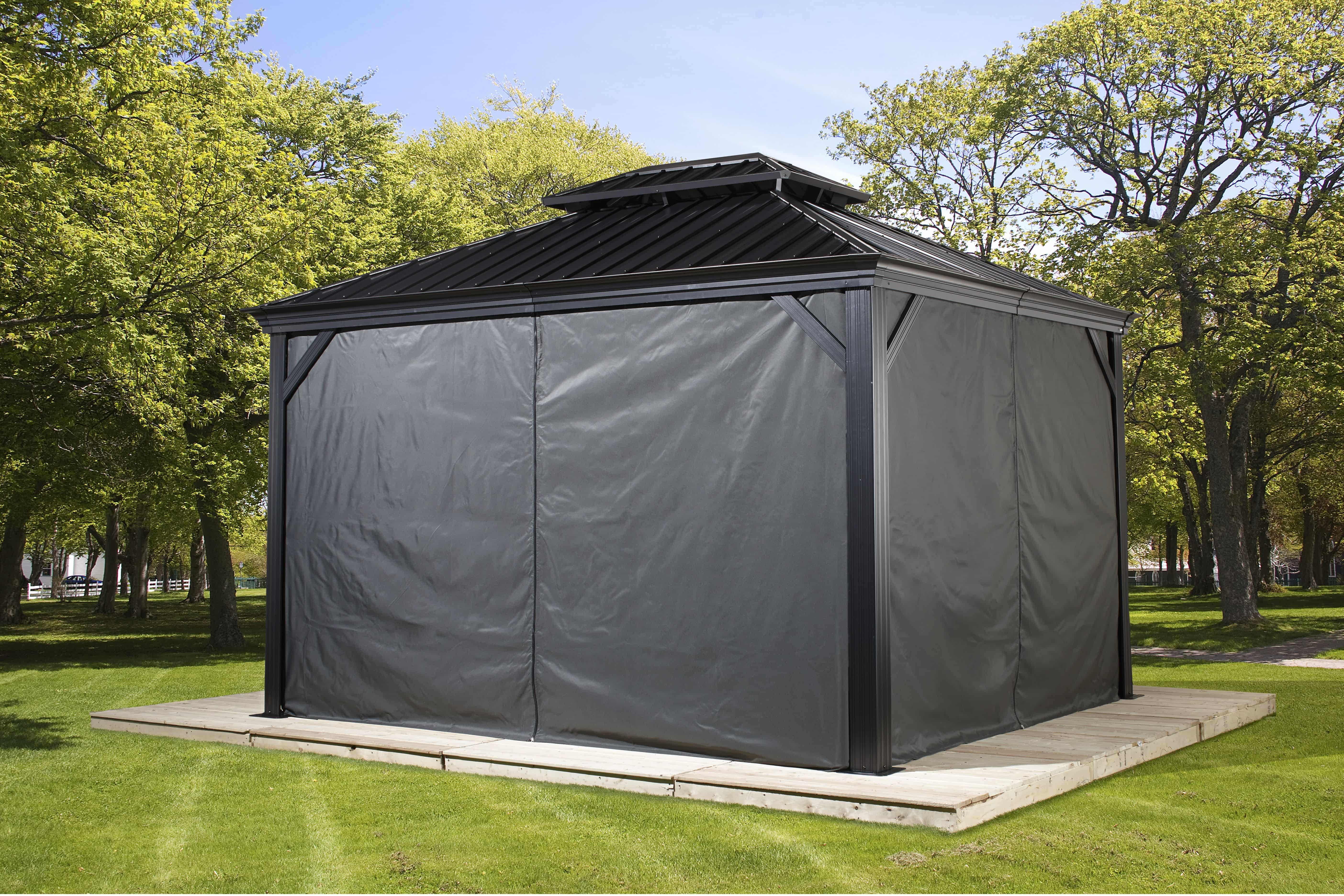Sojag Paviljoen Pergola Messina 363x598x307 cm - Antraciet