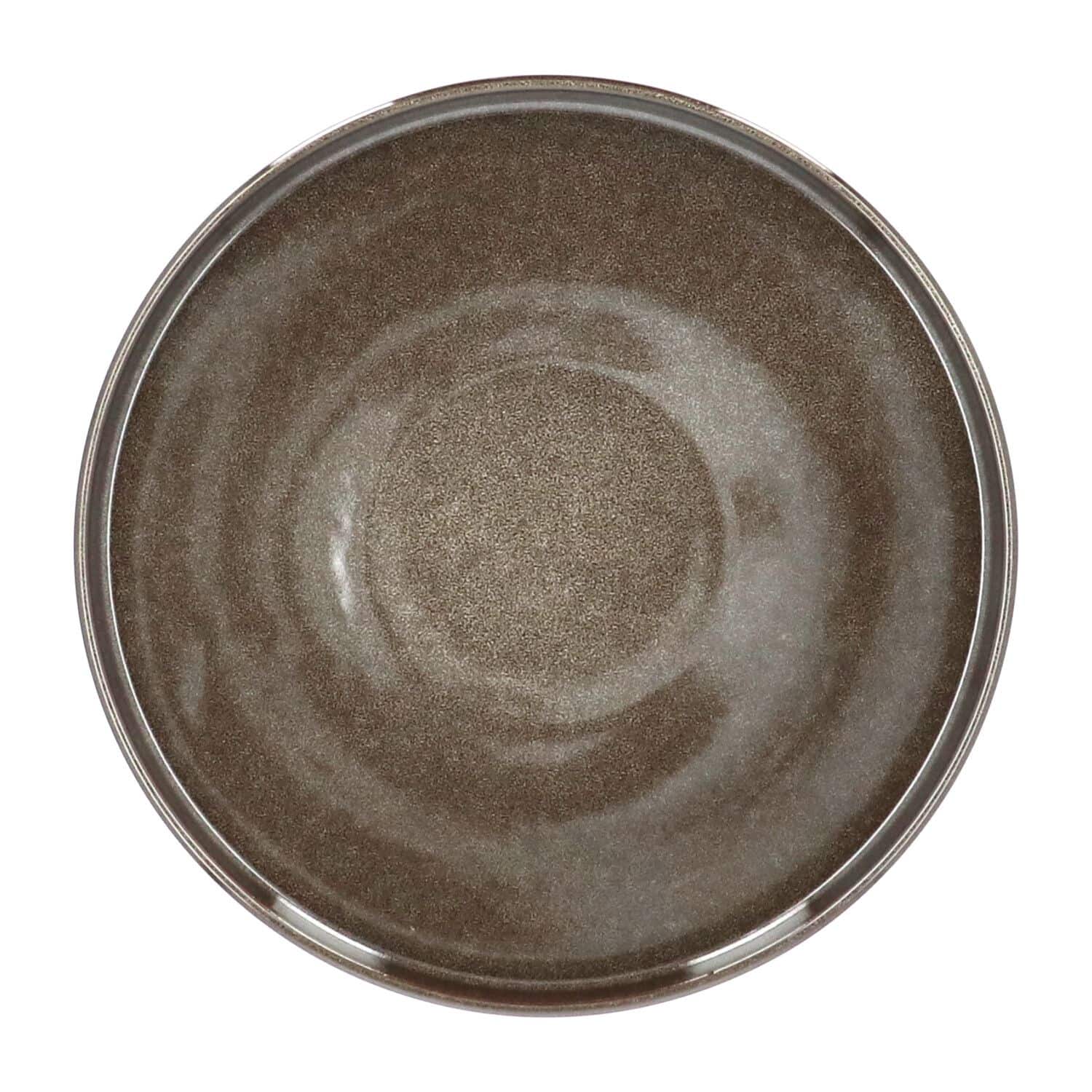 6 persoons 18-delig servies Terre Bruin Geglazuurd Keramiek 6 persoons 18-delig servies Terre Bruin Geglazuurd Keramiek