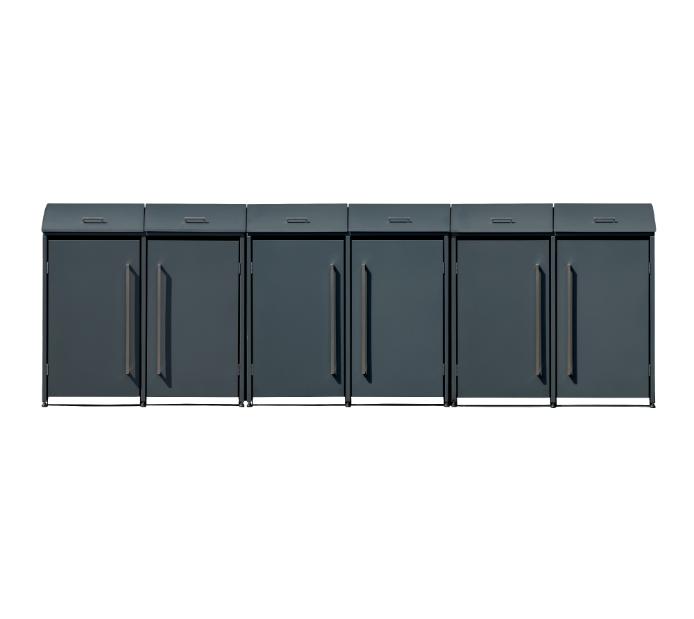 Westmann Moderna Containerombouw - Afvalbak kliko ombouw 6 containers