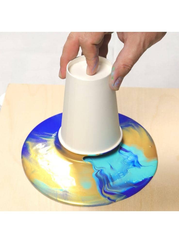 Mont Marte® Pouring Paint Golden Beach - set 4x giet acrylverf 120ML