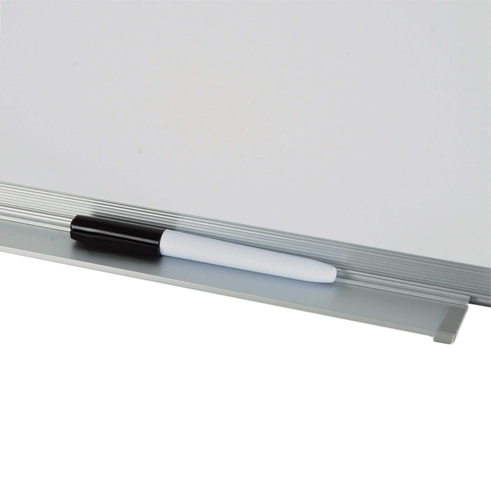 BuroMi magnetisch Whiteboard 2.0 Staand - 80x60cm - incl. stift en magneten