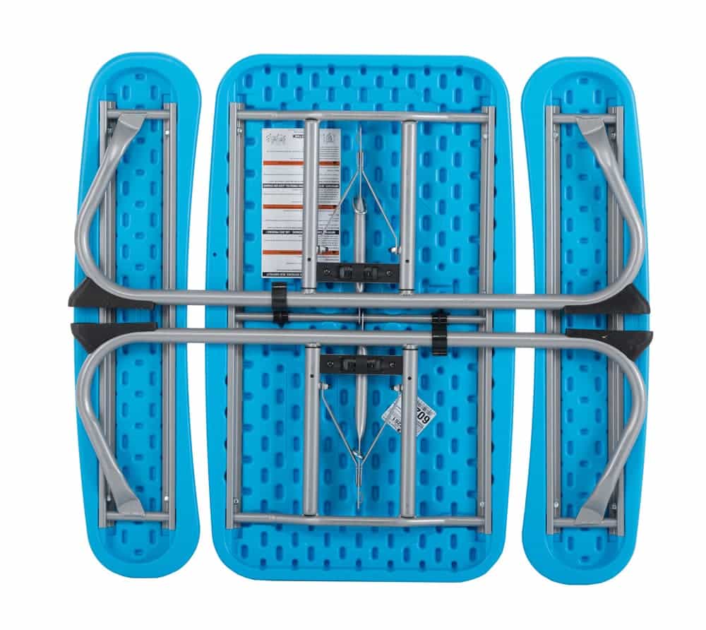 Kindertafel Lifetime Blauwe Opvouwbaar - Picknickset - Blauw