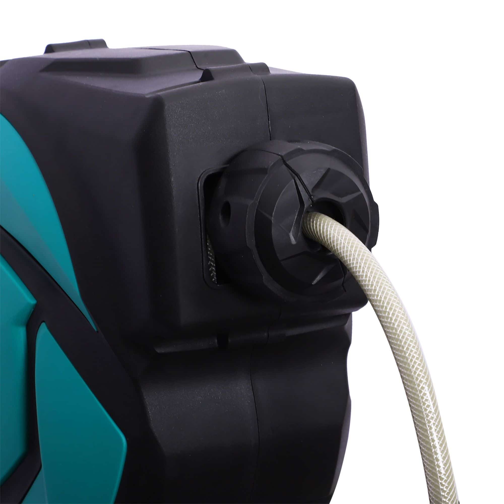 4goodz Wandslangenbox 10 mtr Tuinslang Haspel Autom. - Zwenkbaar 180°