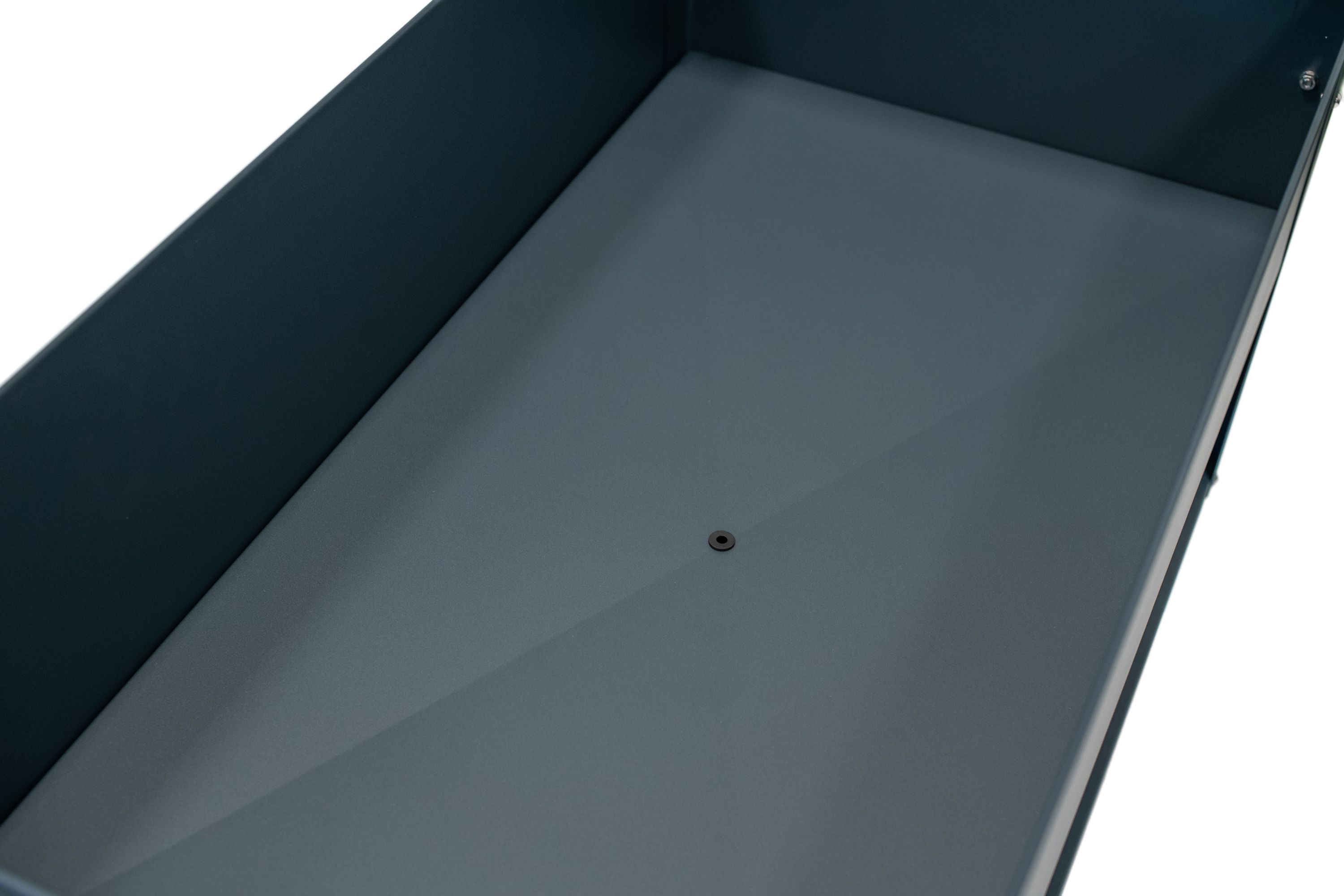 Herstera Garden® Metalen verhoogde Plantenbak Verrijdbaar- 120x60x84cm - Antraciet