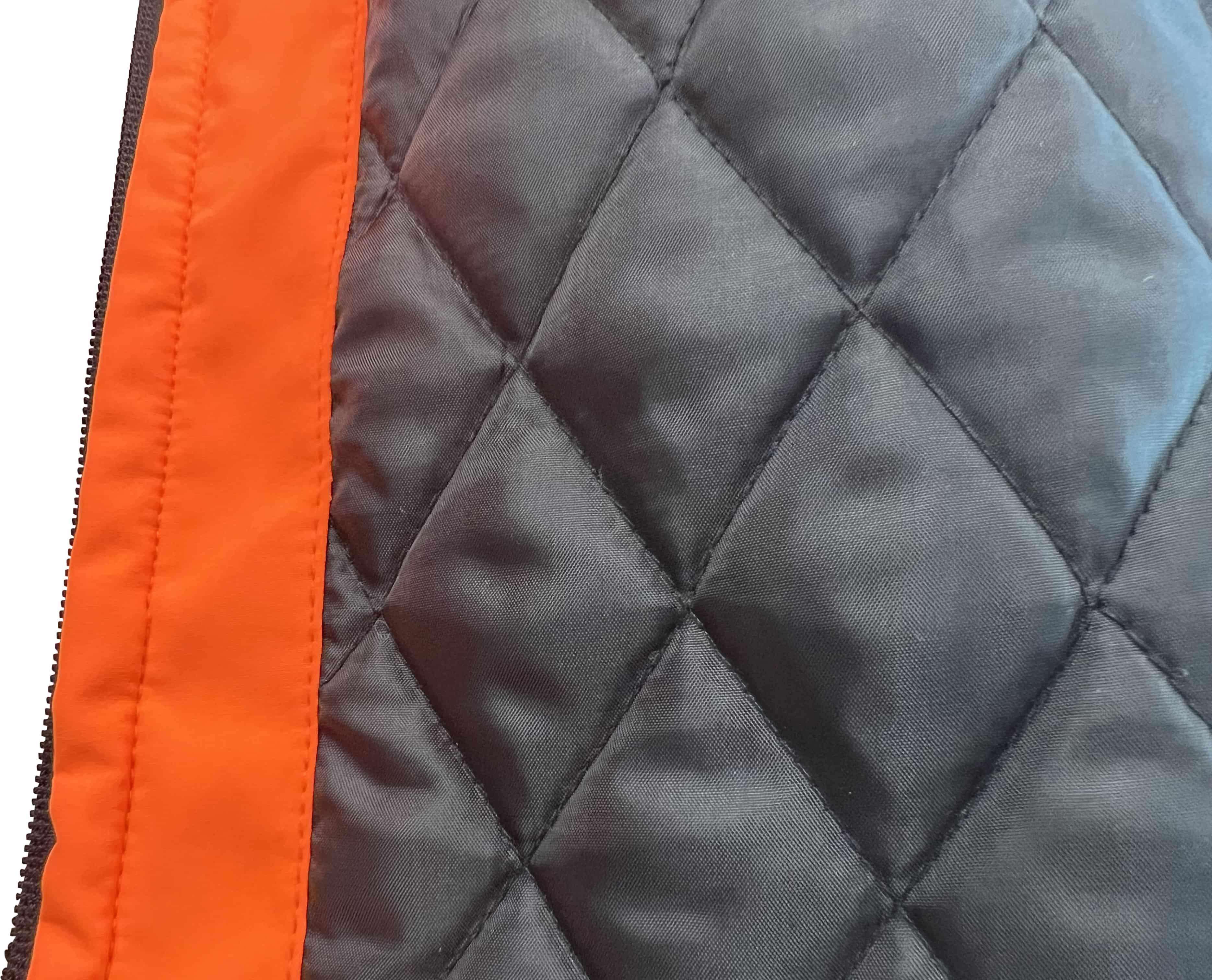 Rodopi® Winterjas Veiligheidsjas Reflecterend - Oranje/Zwart - maat XL
