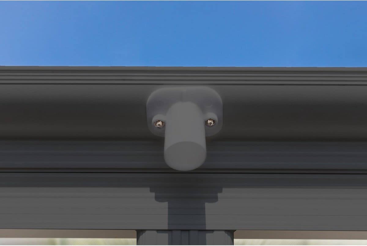 Westmann Aluminium carport met plat dak Helsinki - Antraciet - 503x305x232cm