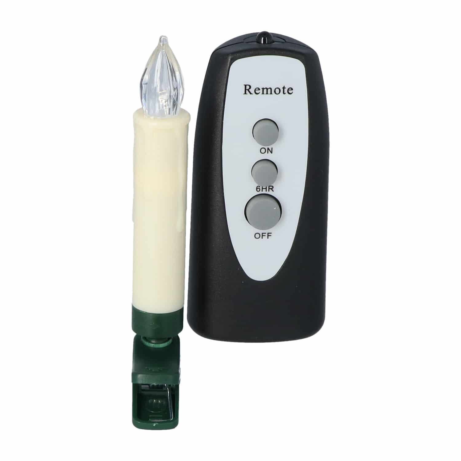 Hanse® 10 stuks Draadloze LED Kerstverlichting op batterij met Timer en Afstandsbediening