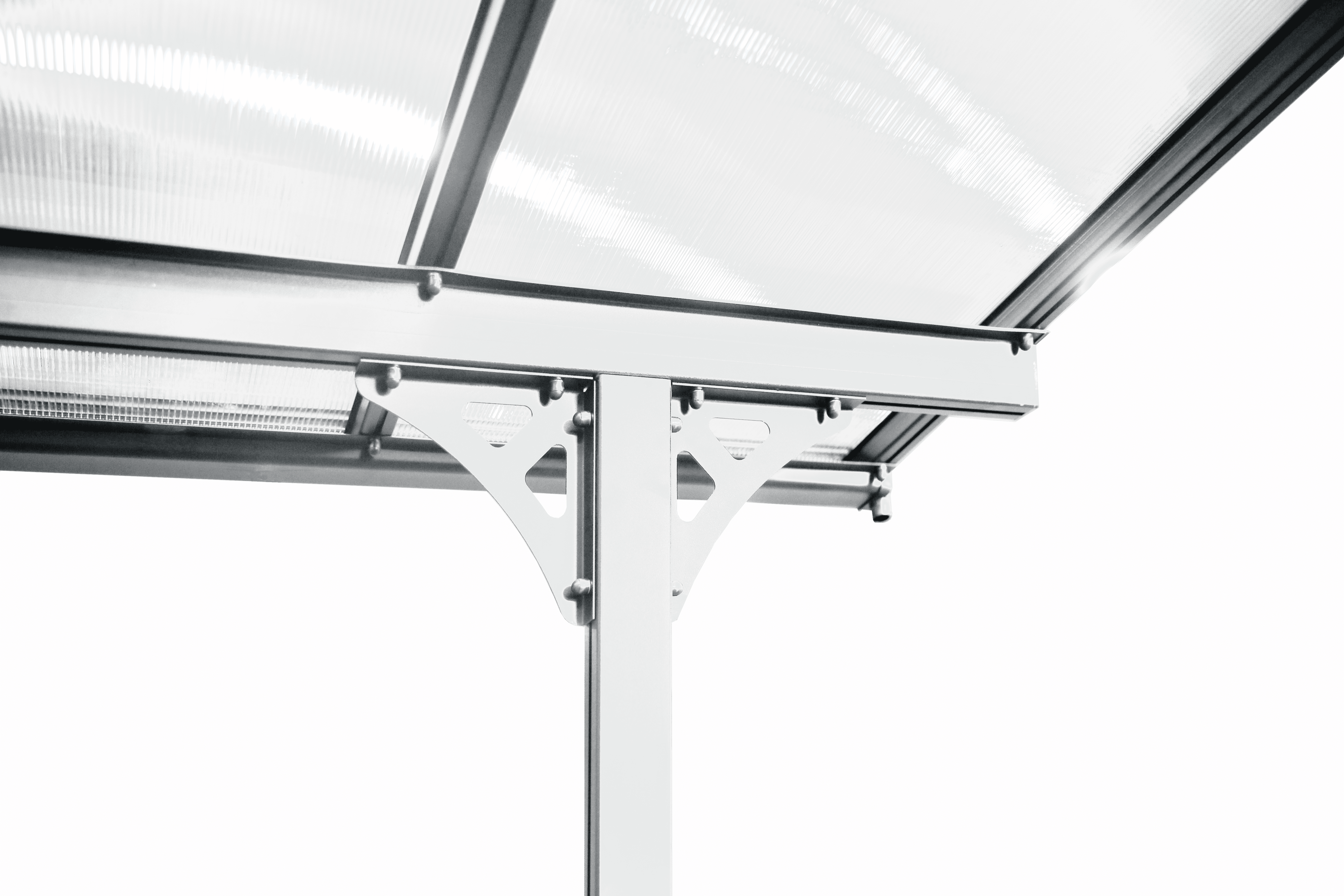 Westmann Aluminium Terrasoverkapping Bruce - 300x617x270 cm - Wit