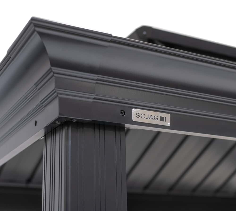 Sojag Messina Aluminium BBQ Grillpaviljoen - 179x292x262 cm