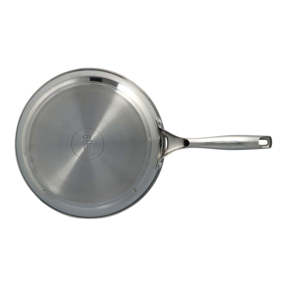 4cookz 2 stuks PFAS Vrij Dubbelwandige RVS Koekenpannen 24 en 28 cm doorsnede - ook inductie 4cookz 2 stuks PFAS Vrij Dubbelwandige RVS Koekenpannen 24 en 28 cm doorsnede - ook inductie