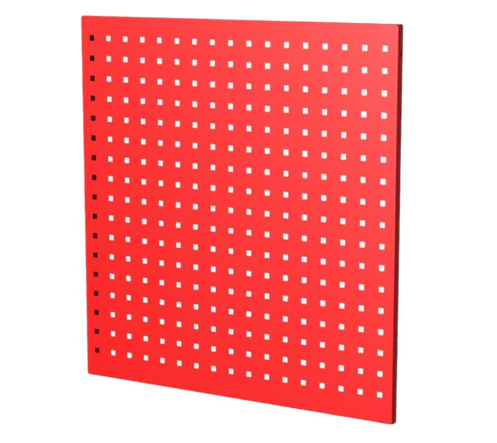 Feistos Gereedschapswand Hoge kast Juno 11 - 46x396x198cm - Zwart/Rood