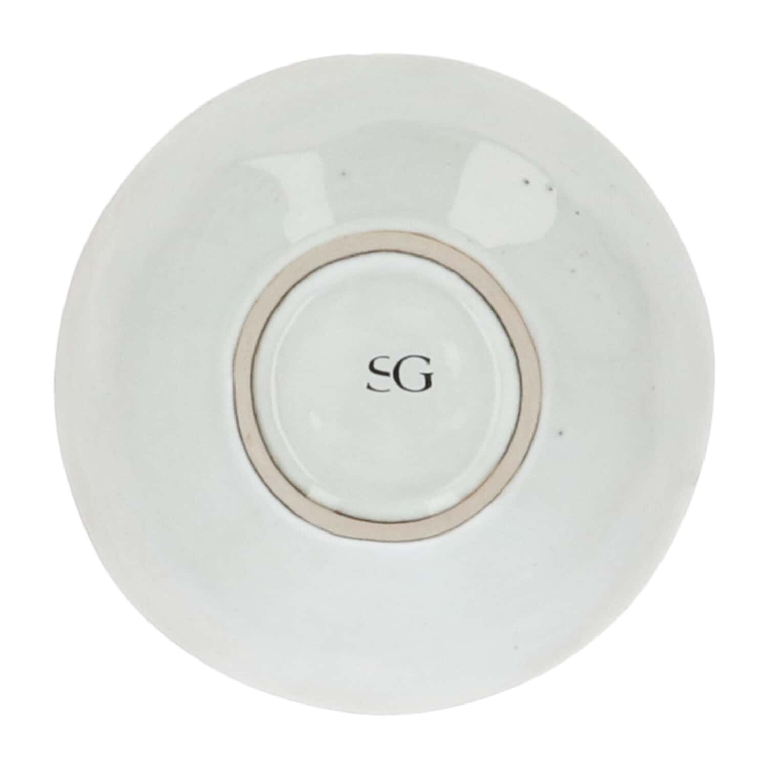 Aardewerk Serviesset Flower Beige 6 persoons 18-delig - Beige