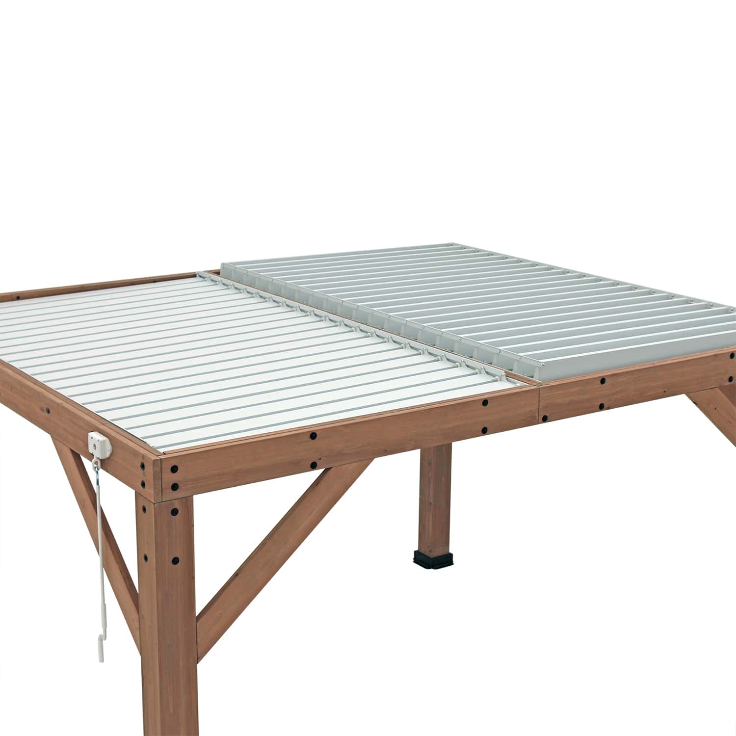 Westmann Cederhouten prieel Pergola met lamellendak Karl 396x335 cm