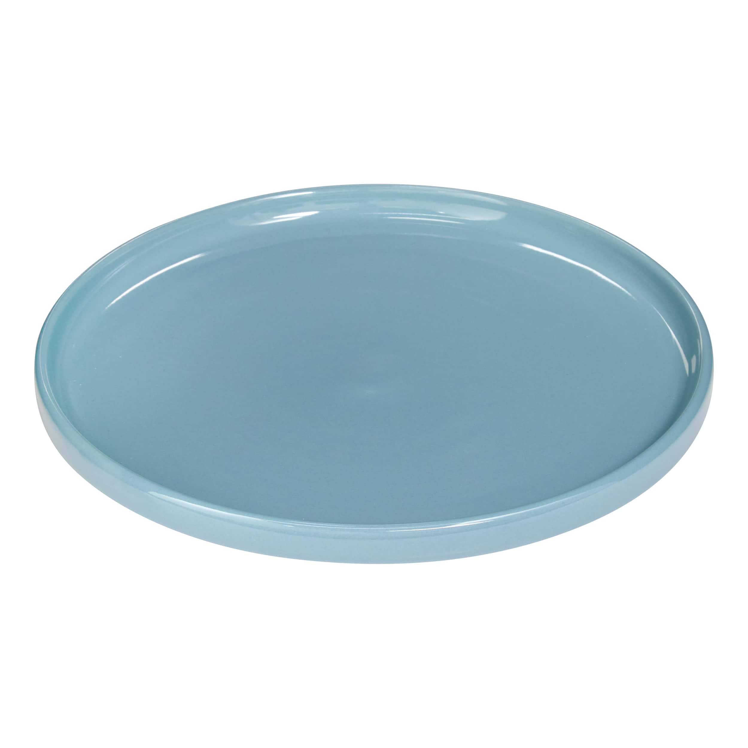 Luzzo 6 persoons Servies Marie 18 delig Keramiek - Blauw