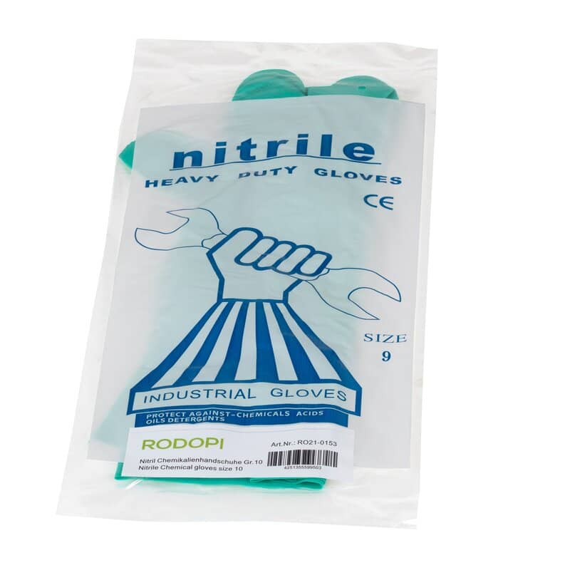 Rodopi® Nitril Chemicaliën Werkhandschoenen - maat 9 Large - 1 paar