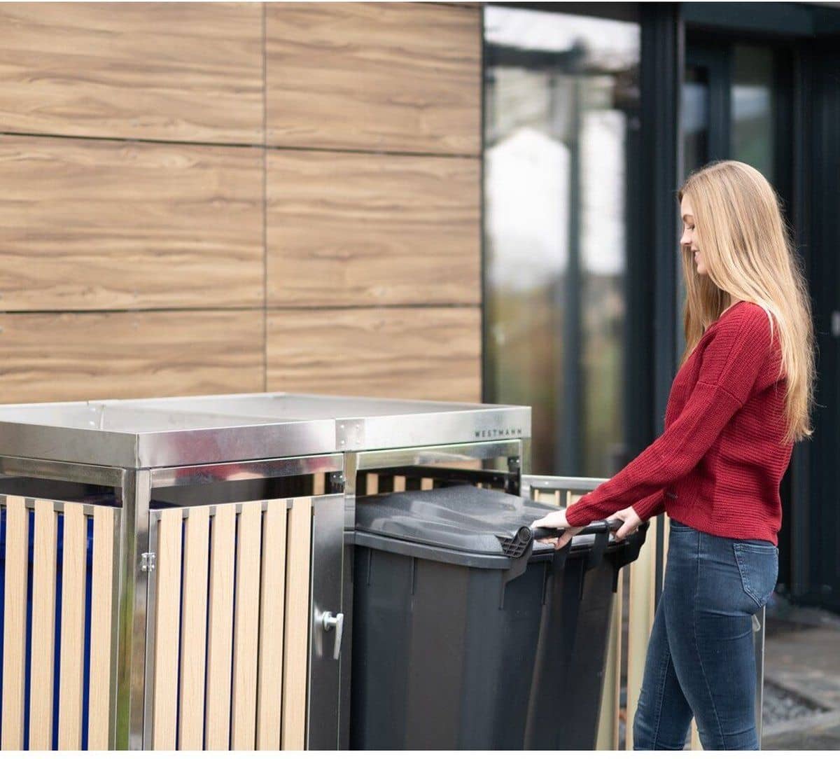 Westmann Containerombouw WMHHWTC-51 - met Bloembak - 84 x 134 x 125 cm