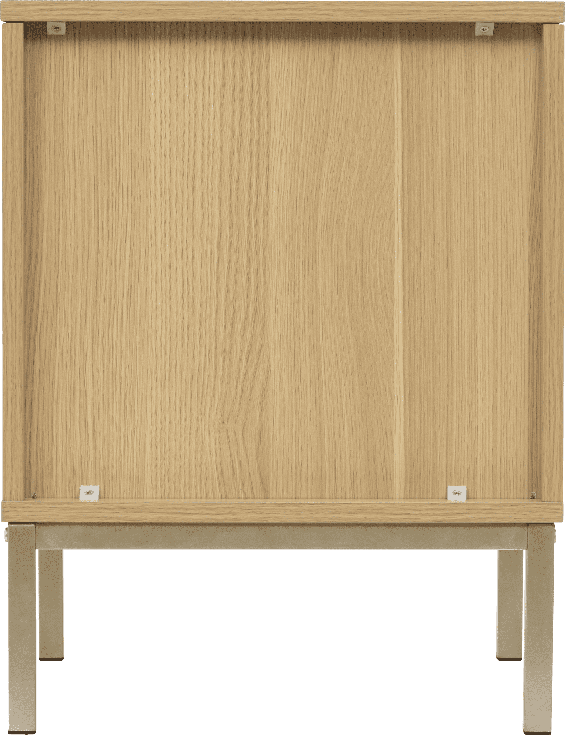 5Five® Nachtkastje Tasso met Paneelfront met 2 Lades - Bruin