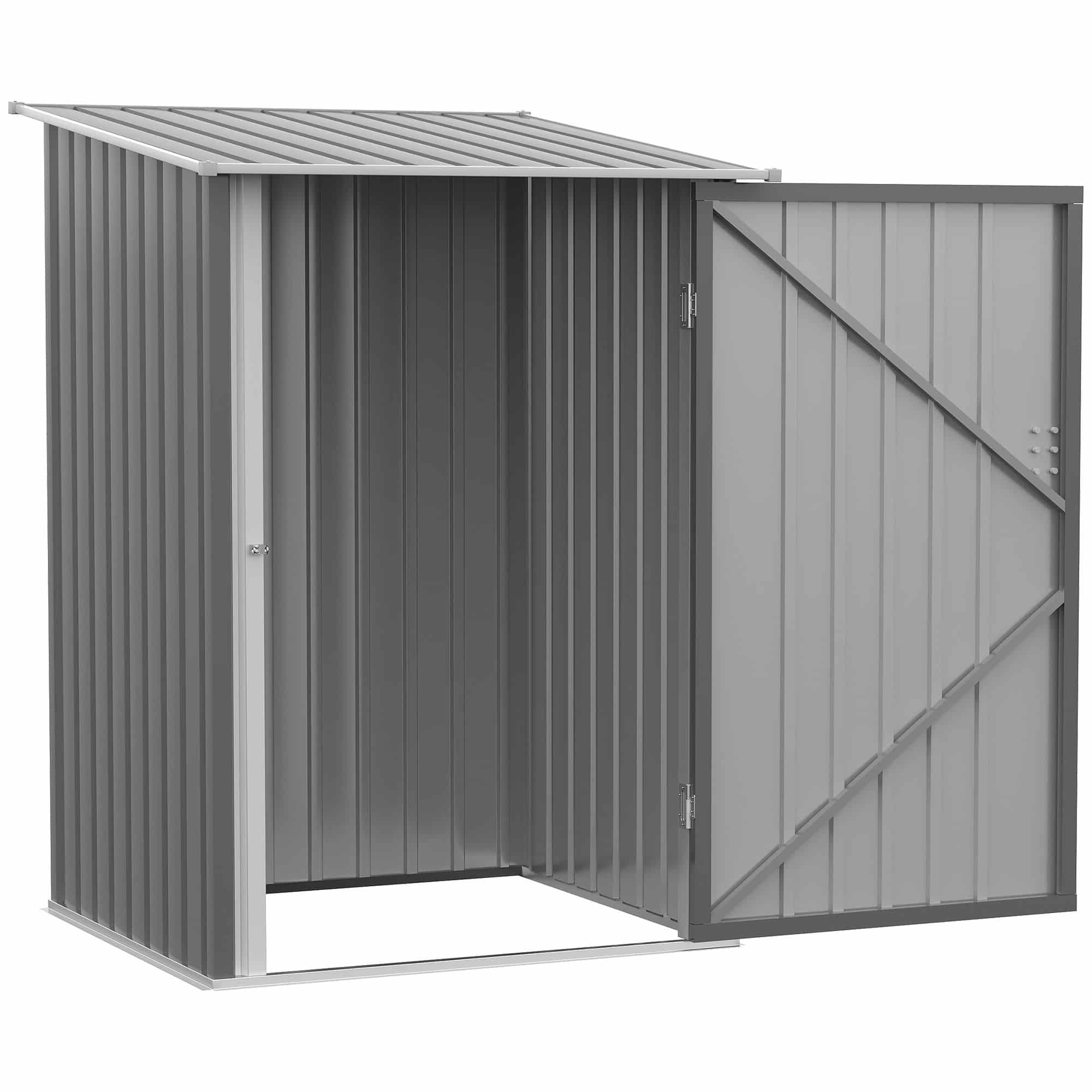 Metalen Gereedschapsschuur 100x103x160 cm - Grijs