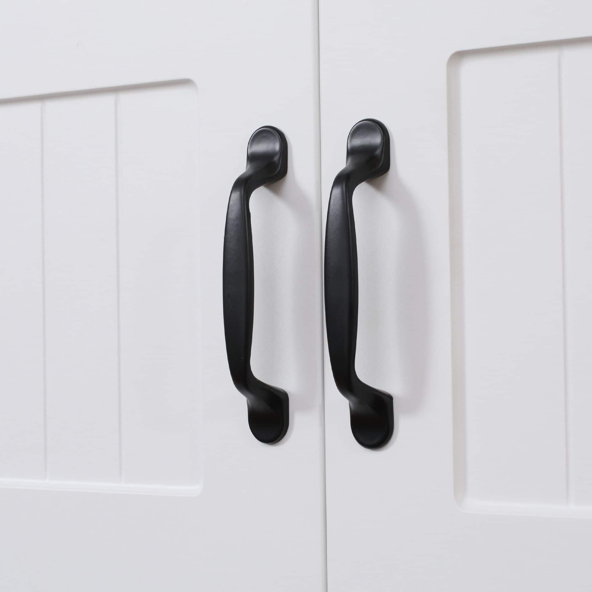 Keukenkast Voorraadkast Hoog met 2 open planken 40x70x170 cm - Wit