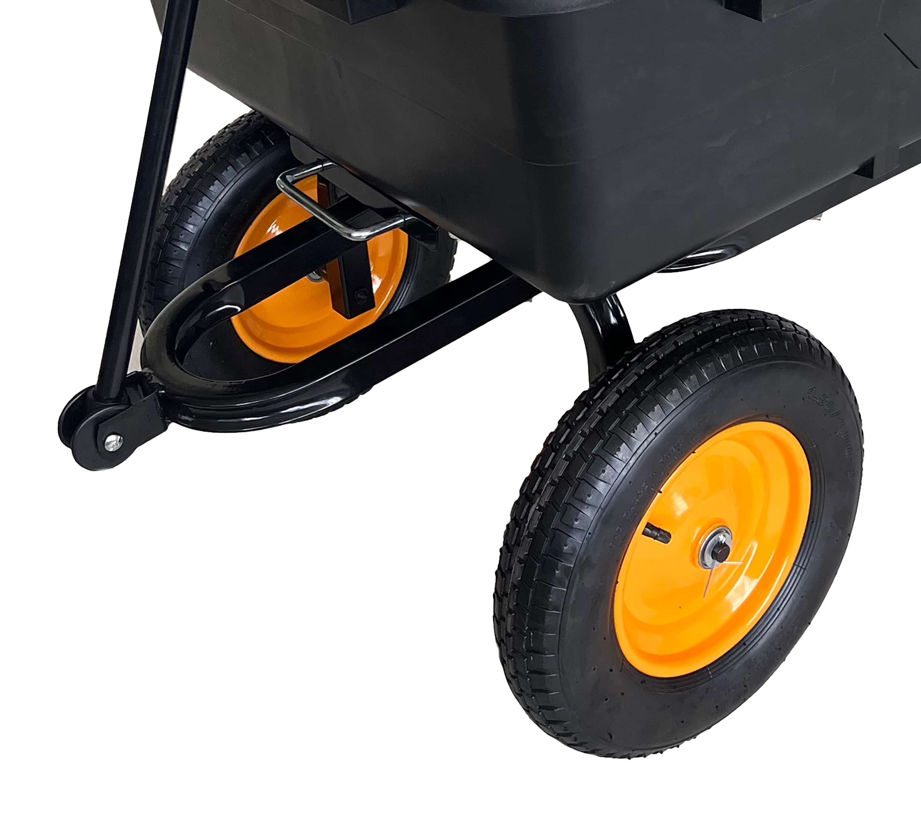 Westmann Prakta L - Kunststof tuintrolley met kantelfunctie - 225 L Westmann Prakta L - Kunststof tuintrolley met kantelfunctie - 225 L