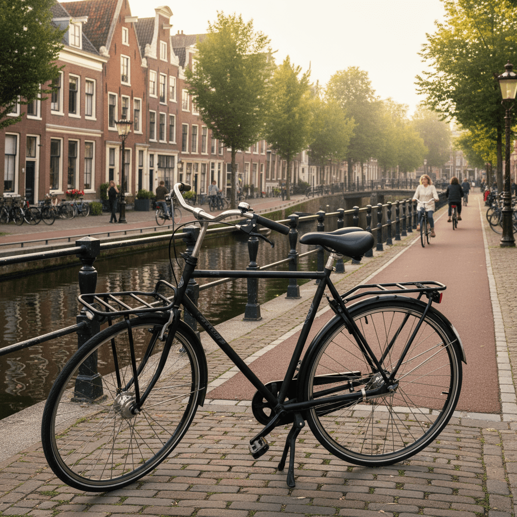 4bikez® Comfortabel Dames en Heren Fietszadel met Siliconen Vulling - Sportief