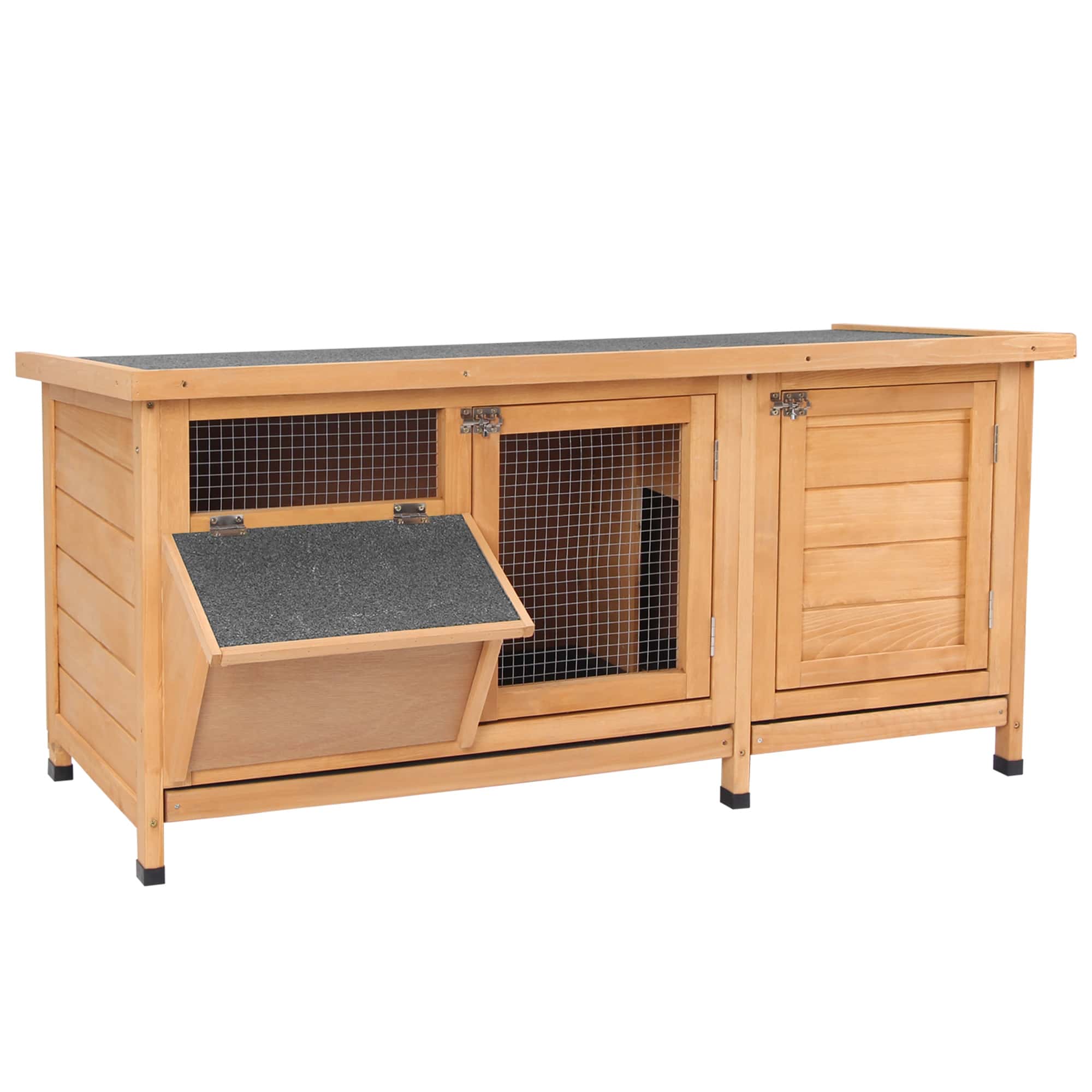 4goodz Comfortabel Konijnenhok voor Binnen en Buiten 4goodz Comfortabel Konijnenhok voor Binnen en Buiten