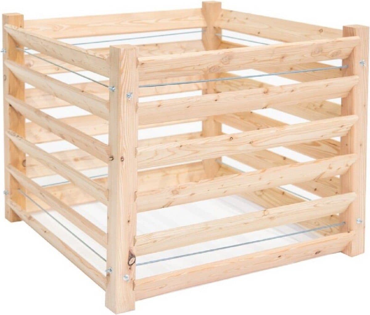 Westmann Compostbak Hout WMKL4S - 100x100x80 cm Westmann Compostbak Hout WMKL4S - 100x100x80 cm