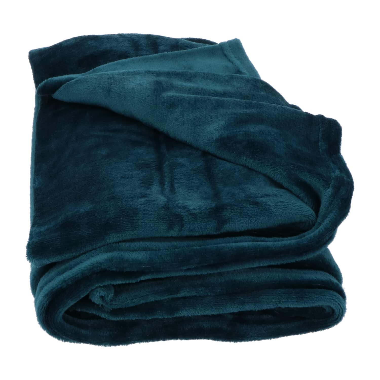 Heerlijk Zachte en Grote Fleece Plaid - 180x220 cm - Blauw