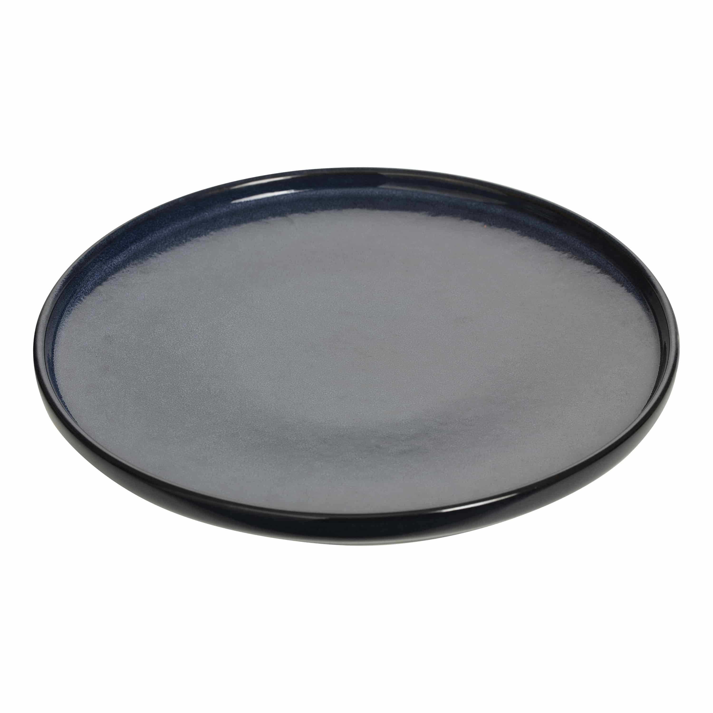 Dinerborden Terre - set van 6 stuks Geglazuurd Keramiek 27 cm - Blauw
