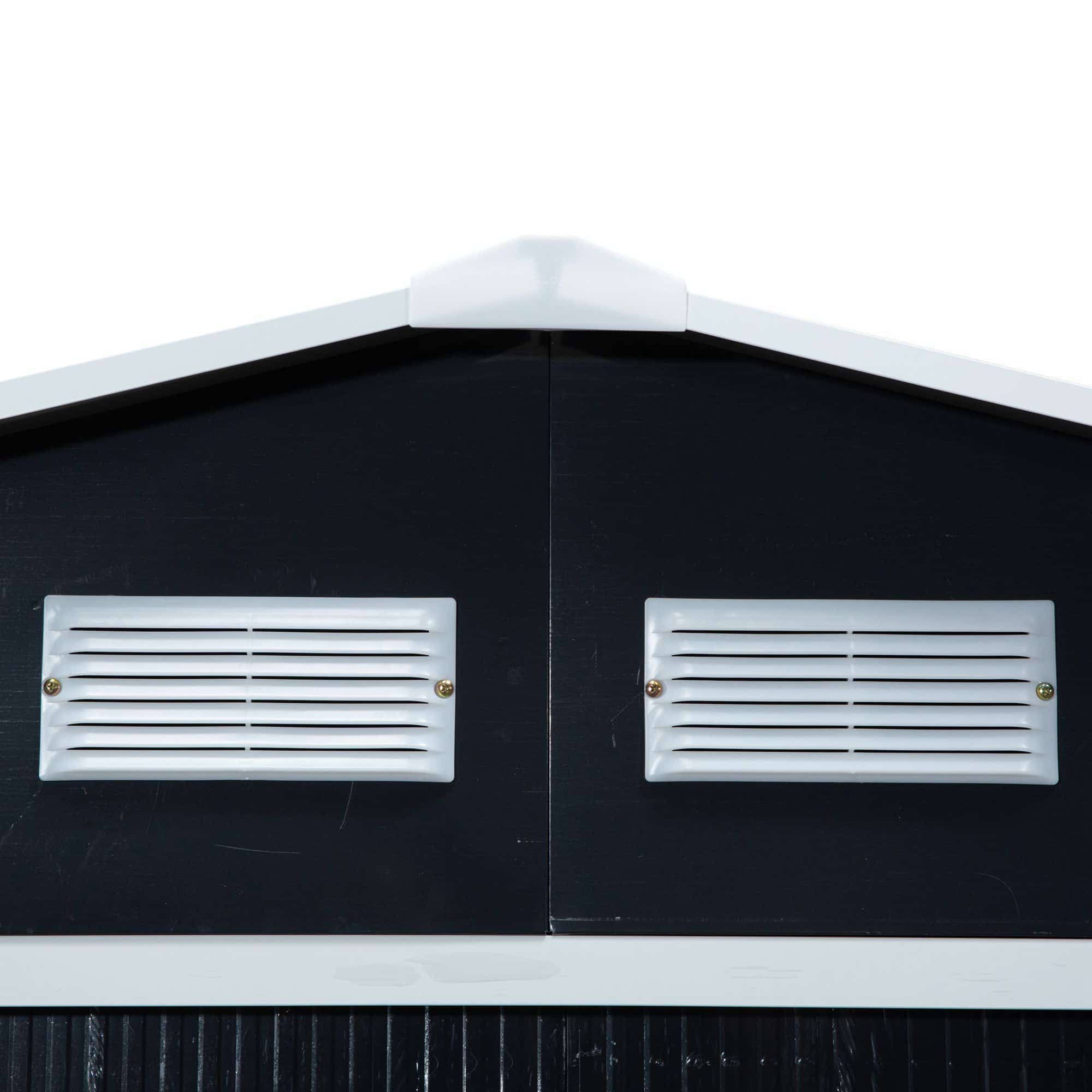 4goodz Tuinhuis Gereedschapsschuur met Vloer - 277x195x192 cm